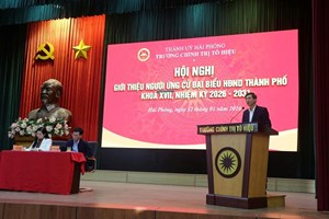 Trường Chính trị Tô Hiệu đẩy mạnh tuyên truyền thông tin tích cực, phòng ngừa, đấu tranh phản bác, ngăn chặn, xử lý thông tin chống phá bầu cử đại biểu Quốc hội khóa XVI và đại biểu Hội đồng nhân dân các cấp nhiệm kỳ 2026 - 2031